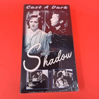Cast A Dark Shadow VHS 1996 Dirk Bogarde Margaret Lockwood Sealed Imperfect Seal • $14.99