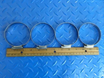 ABA Stainless Steel 316 Hose Clamps #40 (58-75mm)   Set Of 4 • $24.60