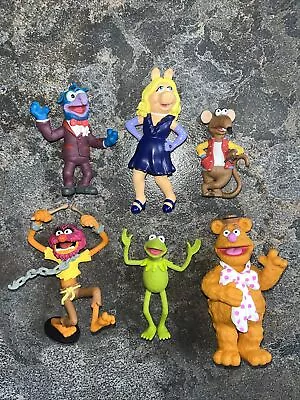 Muppets Disney Figure Toy FULL SET Kermit Miss Piggy Fozzie Animal Gonzo Rizzo • £32.99