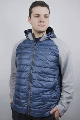 MONTECORE Casual Down Jacket Blue Grey • $99