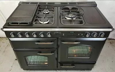 Rangemaster 110cm Black Dual Fuel Range Cooker - DELIVERY AVAILABLE • £820