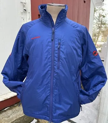 Mammut Stratus Hybrid Jacket / Coat Versatile Insulated Full Zip Men's XL Blue • $69.99