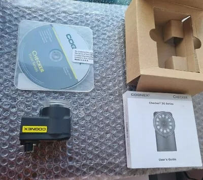 Cognex 825-0038-2rc 821-0022-2r Rev C 3g1 Checker W/ 206-9013-26 Software W/ 590 • $1061.52