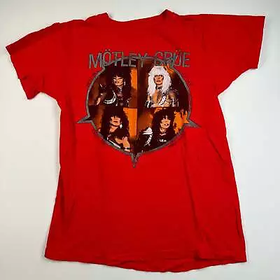 Vintage 1983 Motley Crue Shirt Medium Shout At The Devil 83-84 • $200