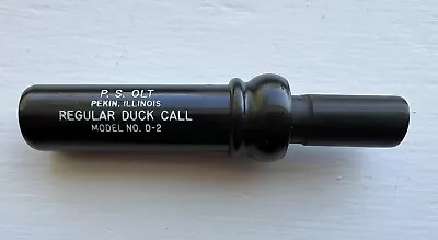Vintage P.s. Olt Keyhole Duck Call Pekin Il Reg.trademark No 348205  • $225