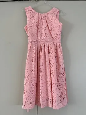 Pink Rachel Riley Girls Dress • £15