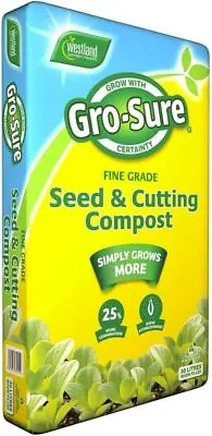 GRO Sure Seed And Cutting Compost 10L By Westland • £7.81