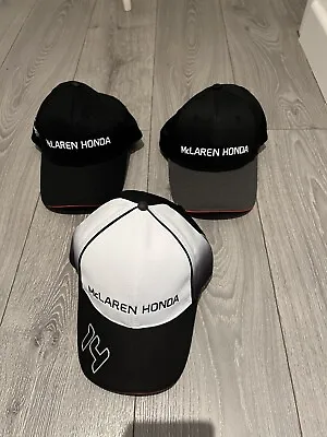 3 X McLaren Honda MP4-31 Baseball Cap F1 Motorsport Car Racing  Alonso McLaren • £15