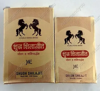 Shilajit Double Horse Brand Pure Himalayan Silajit Mumiyo Mumio Asphaltum Resin • $120