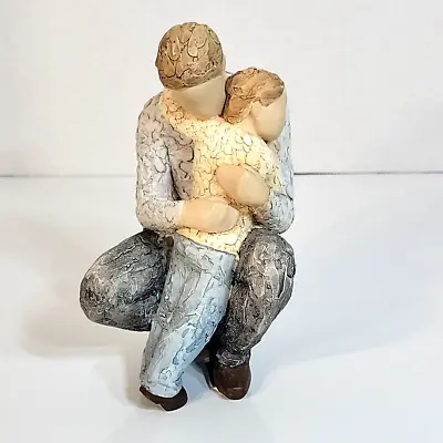 More Than Words In Safe Hands Father & Son Figurine Resin And Stone • $46.95