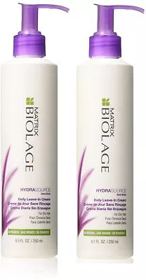 Matrix Biolage HydraSource Daily Leave-In Tonic For Dry Hair 13.5oz Pack Of 2 • $53.61