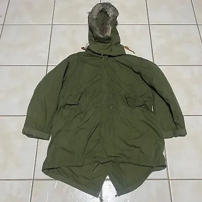 OG 107 Fishtail Parka (Complete) With Hood And Liner Size Large Vietnam Jacket • $150
