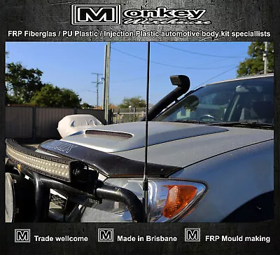 Monkey 70 Style Bonnet Scoop Suit Toyota Hilux 2005-2015 Dual/single Cab N70 • $325
