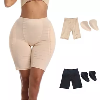 £84.58 • Buy Sexy Silicone Hip Pads With Pants Fake Butt Enhancing Fake Enhancer Buttock Butt