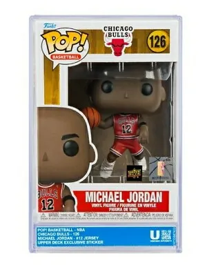 Michael Jordan FUNKO #126 POP UPPER DECK UNCIRCULATED #12  NEW  • $59.99