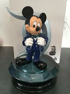 Disneyland 60th Anniversary Mickey Mouse D Icon Medium Big Fig Statue - Damaged • $125