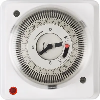 24  Hour  Indoor  Energy  Saving  Mechanical  Immersion  Heater  Segment  Timer  • £23.99
