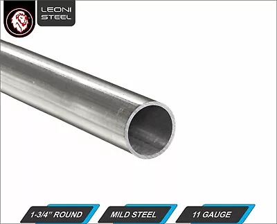 1-3/4  Round Tube - Mild Steel - 11 Gauge - ERW - 72  Long (6-ft)  • $83.25