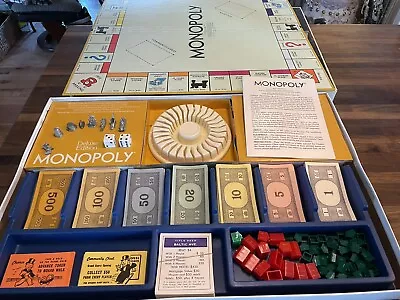 Vintage MONOPOLY 40th Anniversary Edition Classic 1974 Parker Brothers • $10