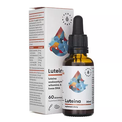 Aura Herbals Lutein+Zeaxanthin+Vitamin A+DHA And EPA Acids 30 Ml • £7.49