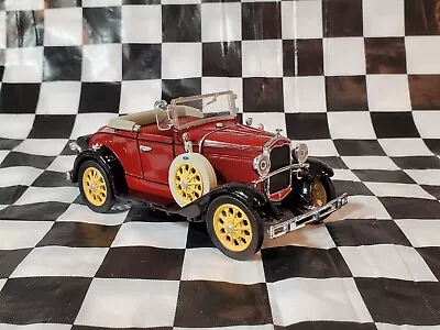 National Motor Museum Burgandy 1931 Ford Model A Coupe Cabriolet Red Car • $5.56