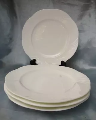 £73.37 • Buy Villeroy & Boch Anno 1748 Germany ARCO WEISS BONE CHINA 4 Salad Plates 8.25  Dm.