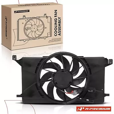 New Radiator Cooling Fan Assembly For Ford Focus 2012 2013-2018 Sedan Hatchback • $72.99