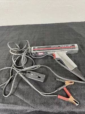 VIntage Sears CRAFTSMAN® Silver Timing Light Model 161.213400 | Cords Included • $19.99