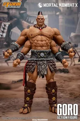 New In Stock Storm Toys DCMK18 1/12 Mortal Kombat GORO Collectible Action Figure • $144