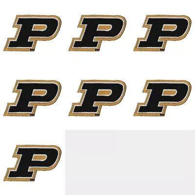 Lot SET Of 7 Purdue University NCAA Iron On Patches Embroidered Emblem Badge • $21.99