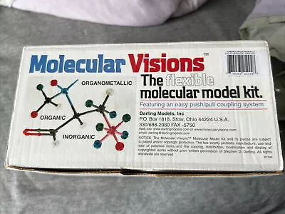 $8 • Buy Molecular Visions Organic Chemistry Molecular Model Kit