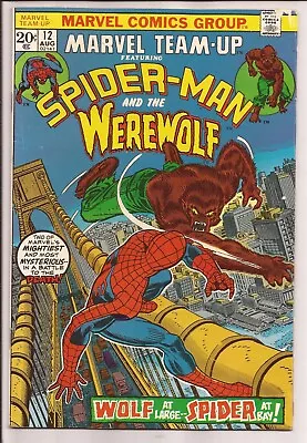 Marvel Team-Up #12 FN- 5.5 Off-White Pages (1972 1st Series) • $20