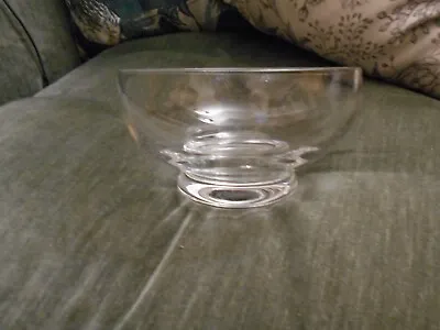 Dartington Crystal Handmade Glass Bowl • £15