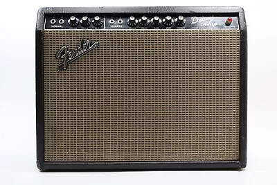 Fender Deluxe 1965 AB763 Tremolo 1x12  2 6V6 Tube Vintage Guitar Amplifier • $2351.99