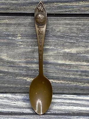 Vtg Souvenir Copper Spoon Montana State 3.5  • $12.50