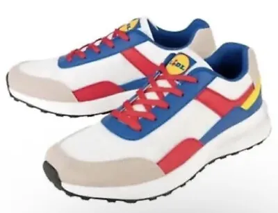 LIDL 2023 Trainers Shoes UK 6 EUROPE 39 Geek Nerd Costume Fancy Dress Hipster BN • £20