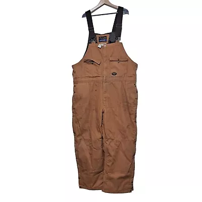 Walls Zero Zone Bib Coveralls Men Size 2XL Regular Insulated Made USA Stain Work • $59.99