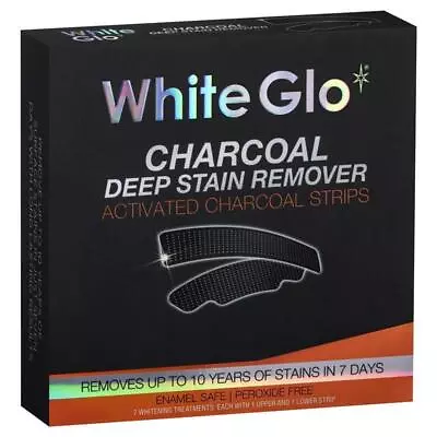 White Glo Charcoal Deep Stain Remover Strips 7 Pack • $12.99