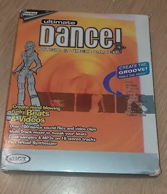 Ultimate Dance Music And Video Maker PC CD Rom CF • £9.70