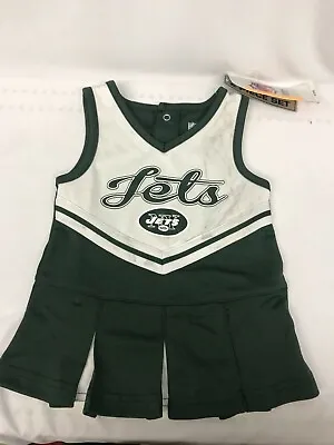 $14.90 • Buy New York Jets NFL Infant & Toddler Girls Size Cheerleader Outfit With Bottoms