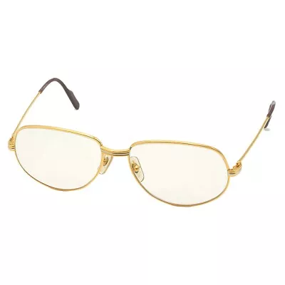 $358 • Buy Cartier Eyeglasses Trinity 56/16 130 Gold Bordeaux Men A2516