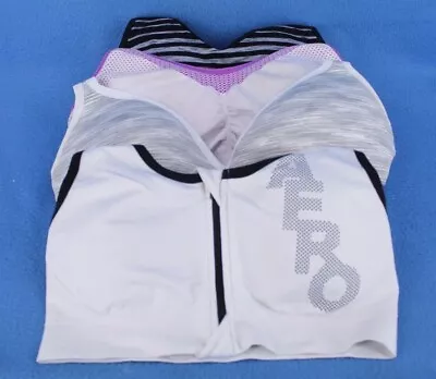 Aeropostale Jockey Champion C9 Lined Wireless Sports Bra Lot Size M #C4562 • $10.49