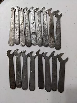  (17) Vintage Small Ignition Wrenches Various Sizes Made In Japan And Unmarked • $0.99
