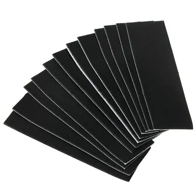 12Pcs Fingerboard Deck Uncut Sandpaper Grip Tape Stickers 4.33''X1.38'' • $6.81