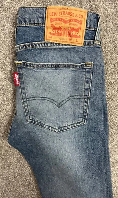 £2.70 • Buy Levis 519 HI-BALL Super Skinny Stretch Denim Jeans Mens W30 L30 Blue Skinny #5