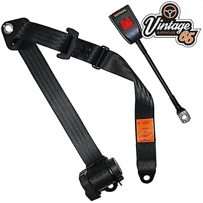 Automatic Inertia Front Seat Belt Kit For Ford Capri Mk1 Mk2 E Approved 3 Point • $296.67