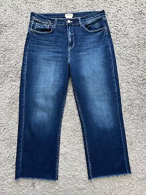 L'Agence Wanda Wide Leg High Rise Blue Jeans Women's Size 31 See Details • $54.95