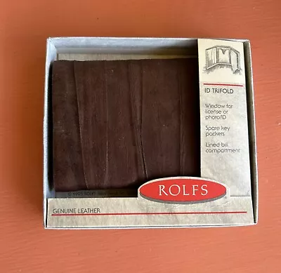 New Rolfs ID Trifold Wallet • $12