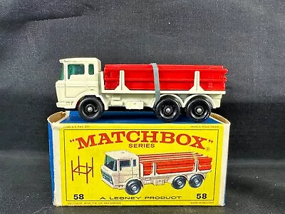 Matchbox Lesney 58c Daf Girder Truck - Mib • $14.50