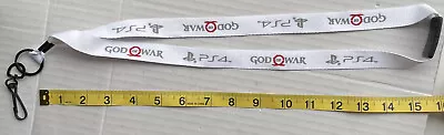 PlayStation God Of War Game Promo Lanyard Keychain Holder Key Holder White • $3.99